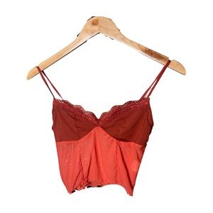 2 color monochrome crop top camisole